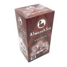 Alwazah (Swan Brand) Black Tea with Saffron Flavor 25 Enveloped Teabags x 2g, (50g)