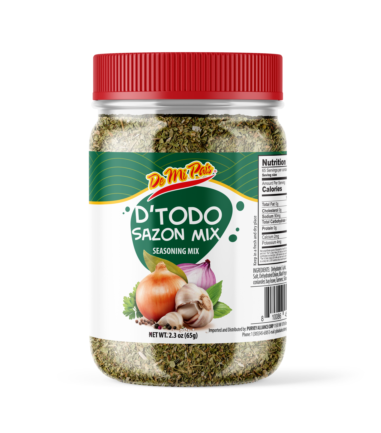 D'Todo Sazon Mix/Complete Seasoning 12oz