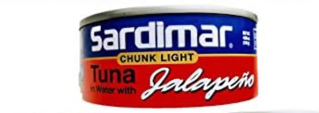 Sardimar tuna en agua con Jalapeño 4.98oz