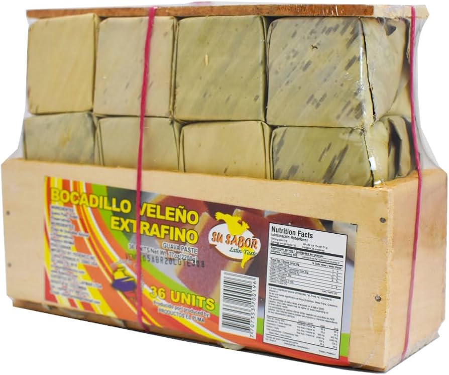 Su sabor Guava Paste Bocadillo Veleño Extrafino Pate de Goyave