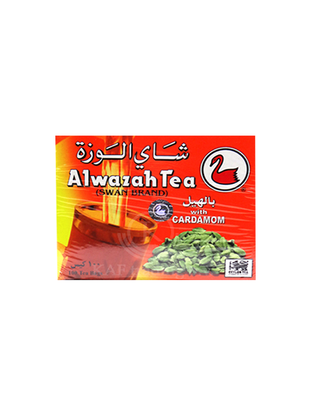 Alwazah Tea (Swan Brand) with Cardamom Quality 100 bags x 2 grms