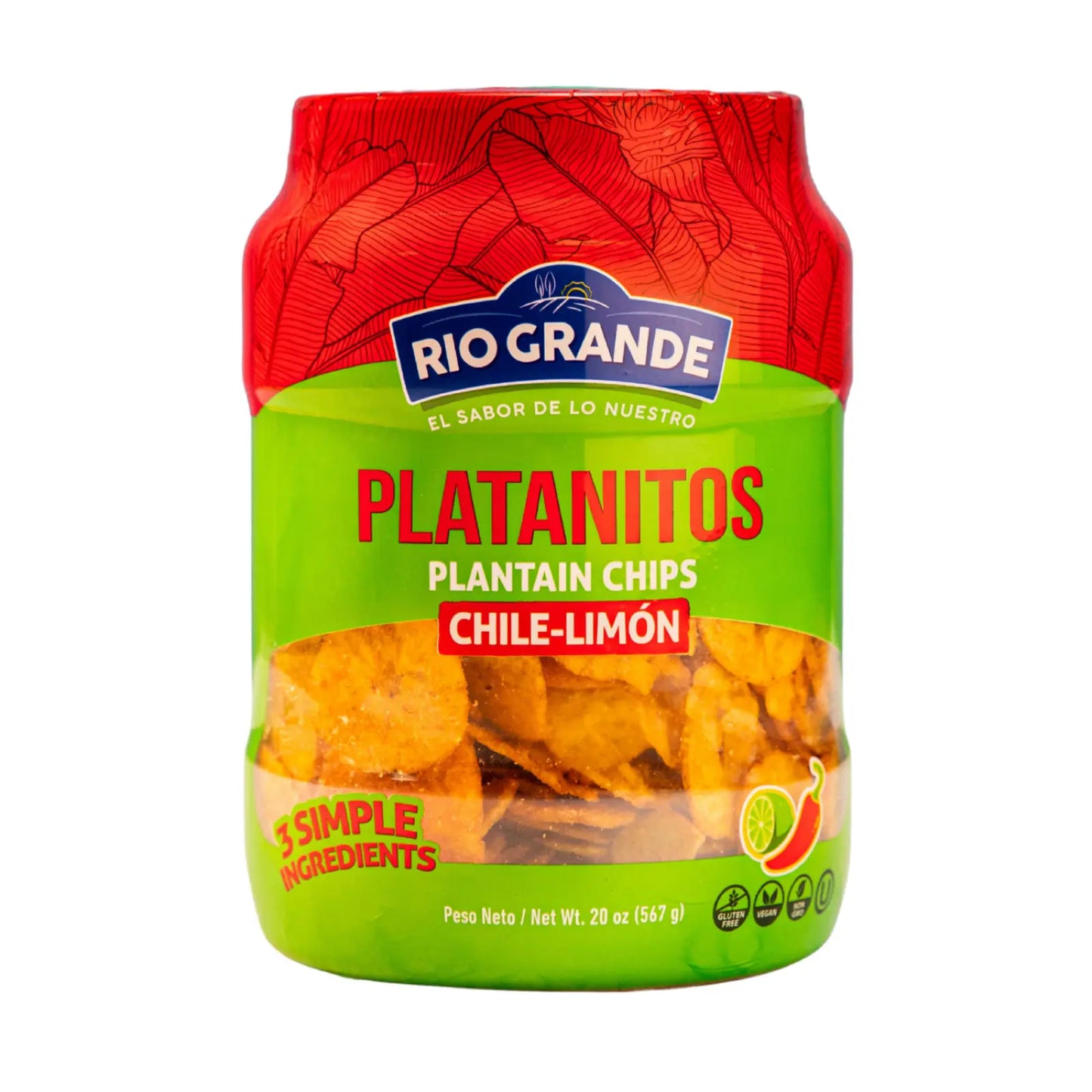 Plantain Chips With Chili And Lime