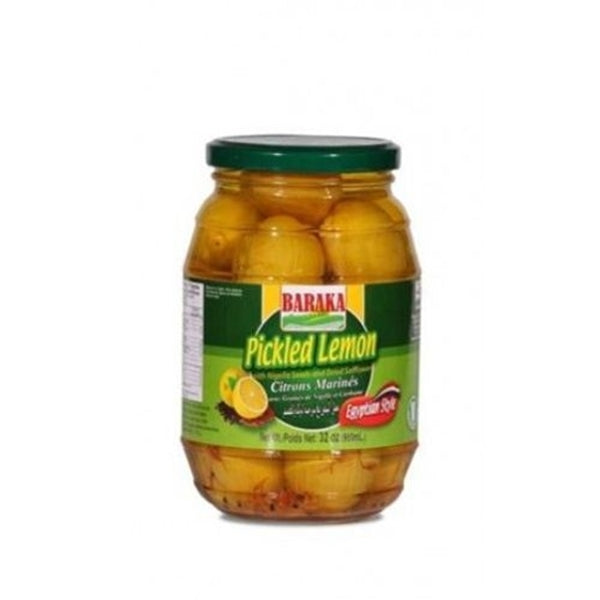 Baraka Pickled Lemon with nigella seeds and dried safflower 2LB