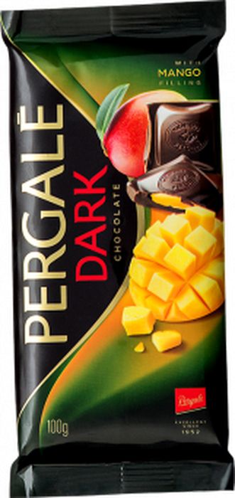Pergale Dark Chocolate With Mango 100gr
