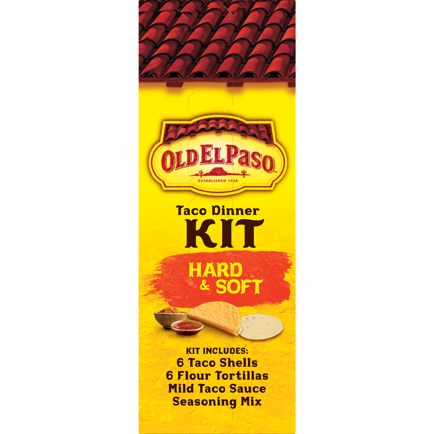 Old El Paso Hard and Soft Taco Dinner Kit, 11.4 oz
