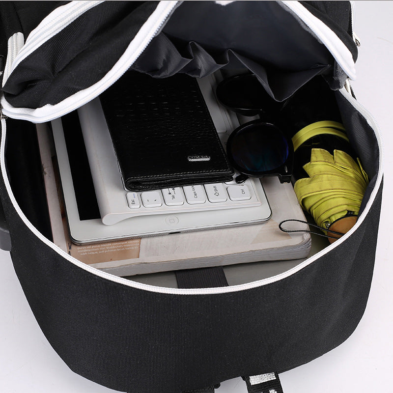 Student usb laptop backpack