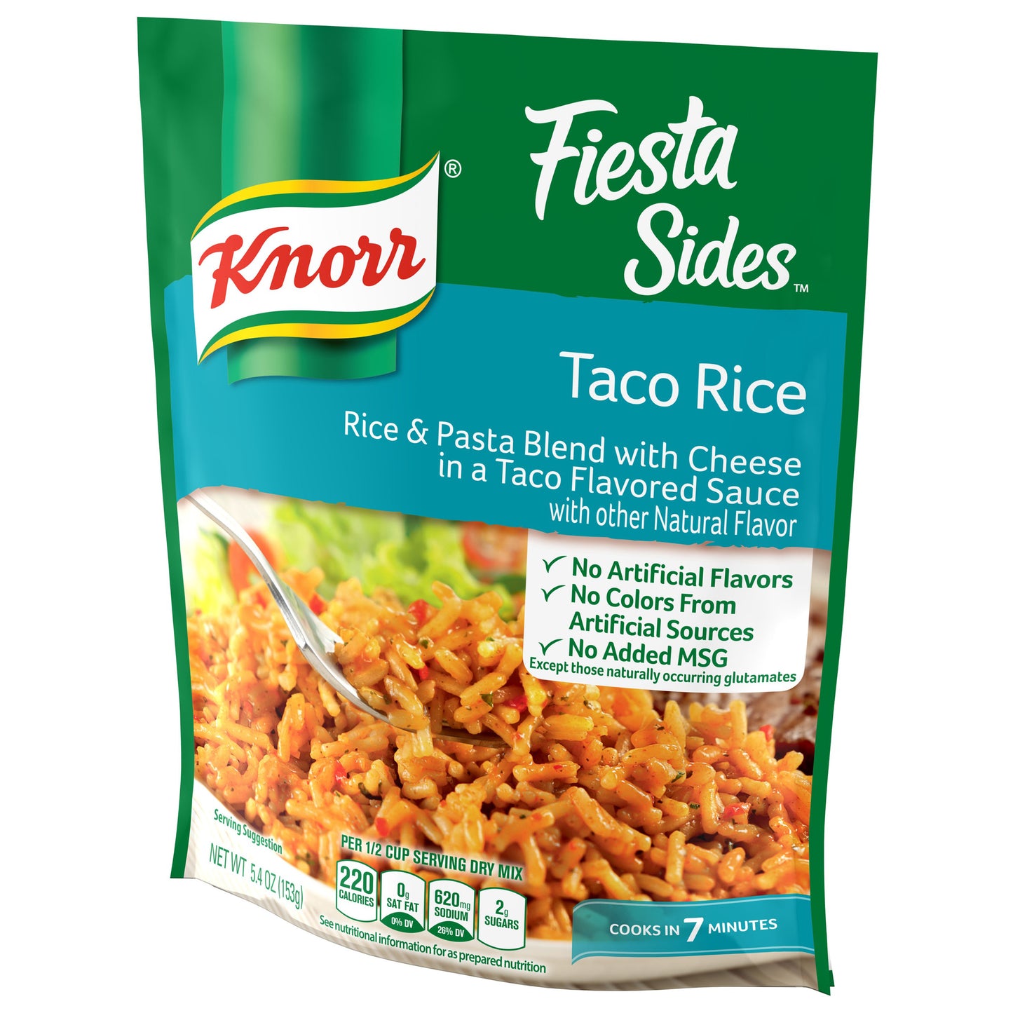 Knorr Fiesta Taco Rice Side Dish, 5.4 oz