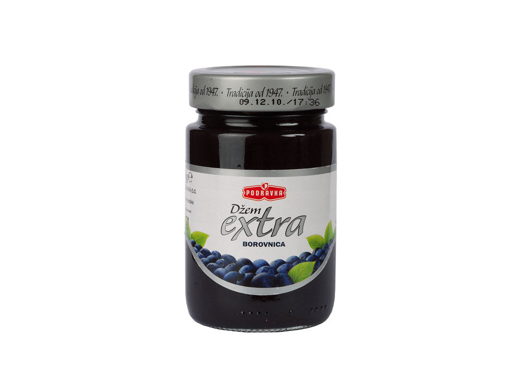 Podravka Dzem Extra Borovnica Blueberry Spread Jam 8.5oz