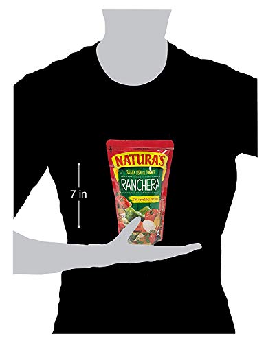 Naturas Salsa Ranchera. Salsita Lista De Tomate Con Vegetales Frescos 200gr