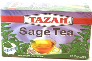 tazah Sage Tea Natural 20 bags