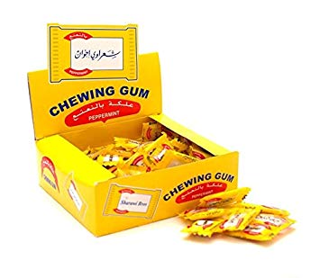 Sharawi Chewing Gum Mastic 290gr (100 packs X 2 pieces)