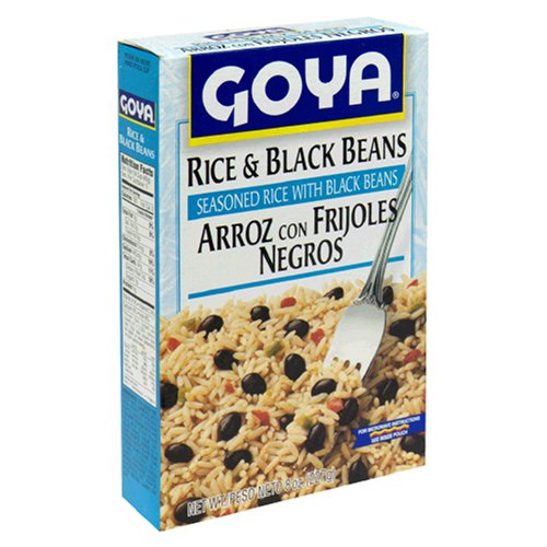 Goya Rice & Black Beans (Arroz con Frijoles Negros) 8oz