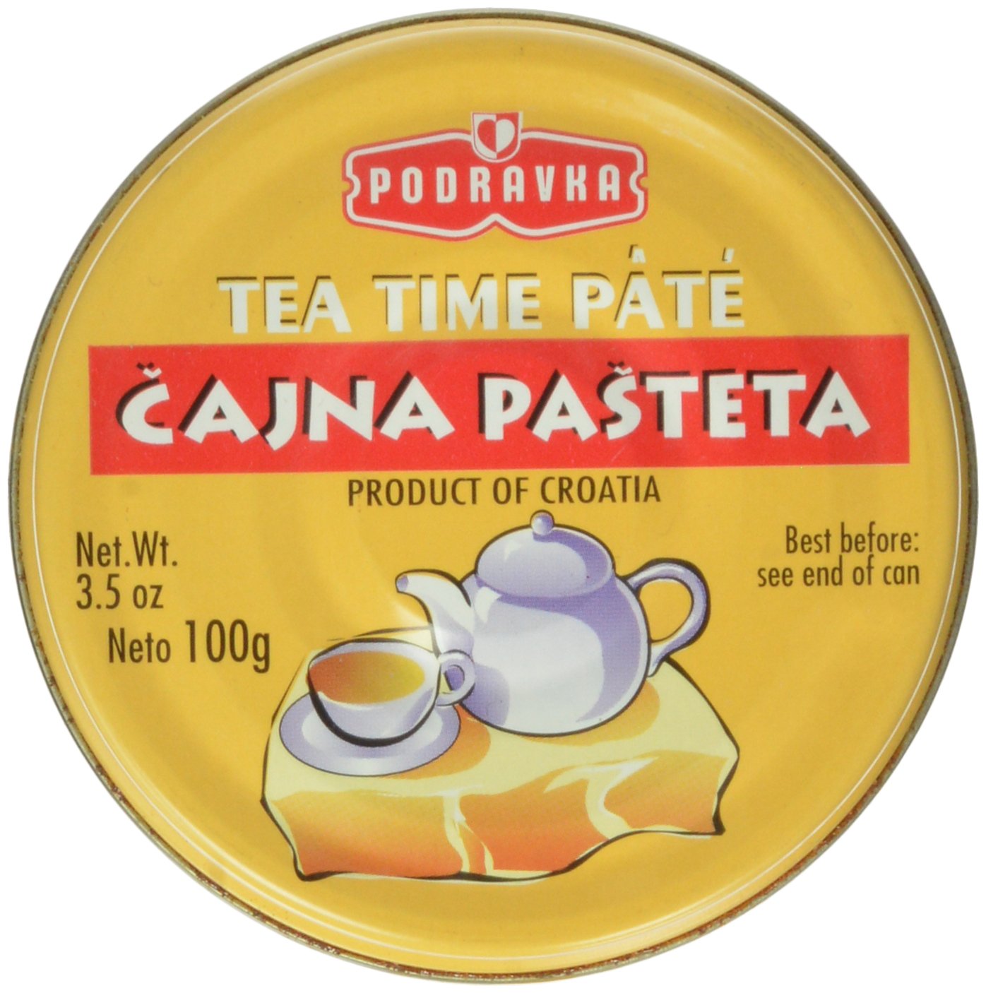 Podravka Tea Time Pate Spread 3.5oz