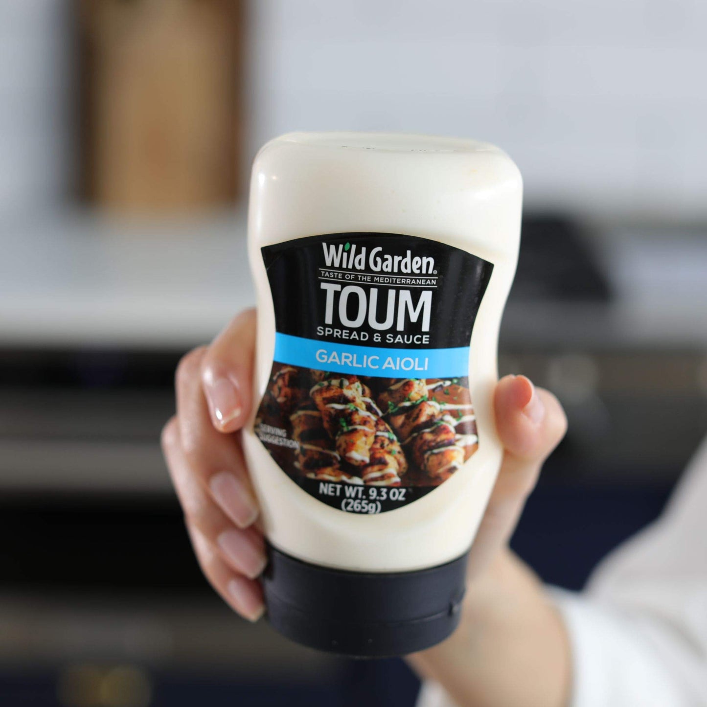 Wild Garden Toum Spread Sauce Garlic Aioli 9.3oz