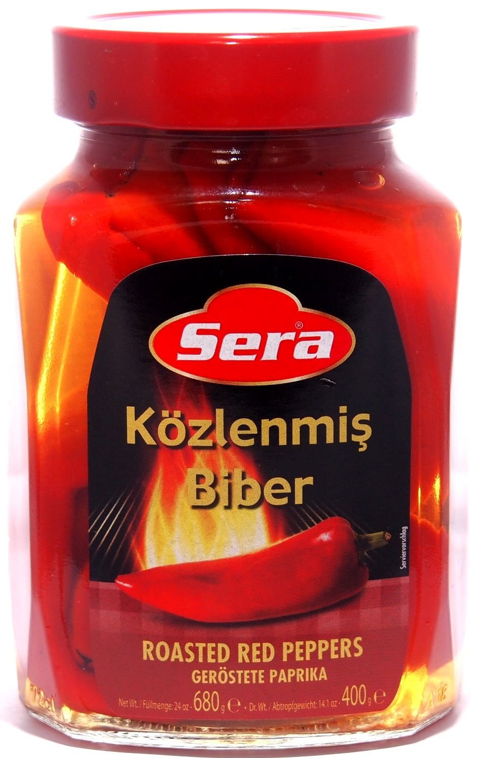 Sera Roasted Red Peppers 680gr