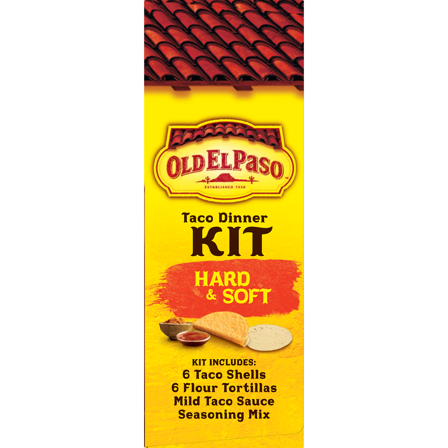 Old El Paso Hard and Soft Taco Dinner Kit, 11.4 oz