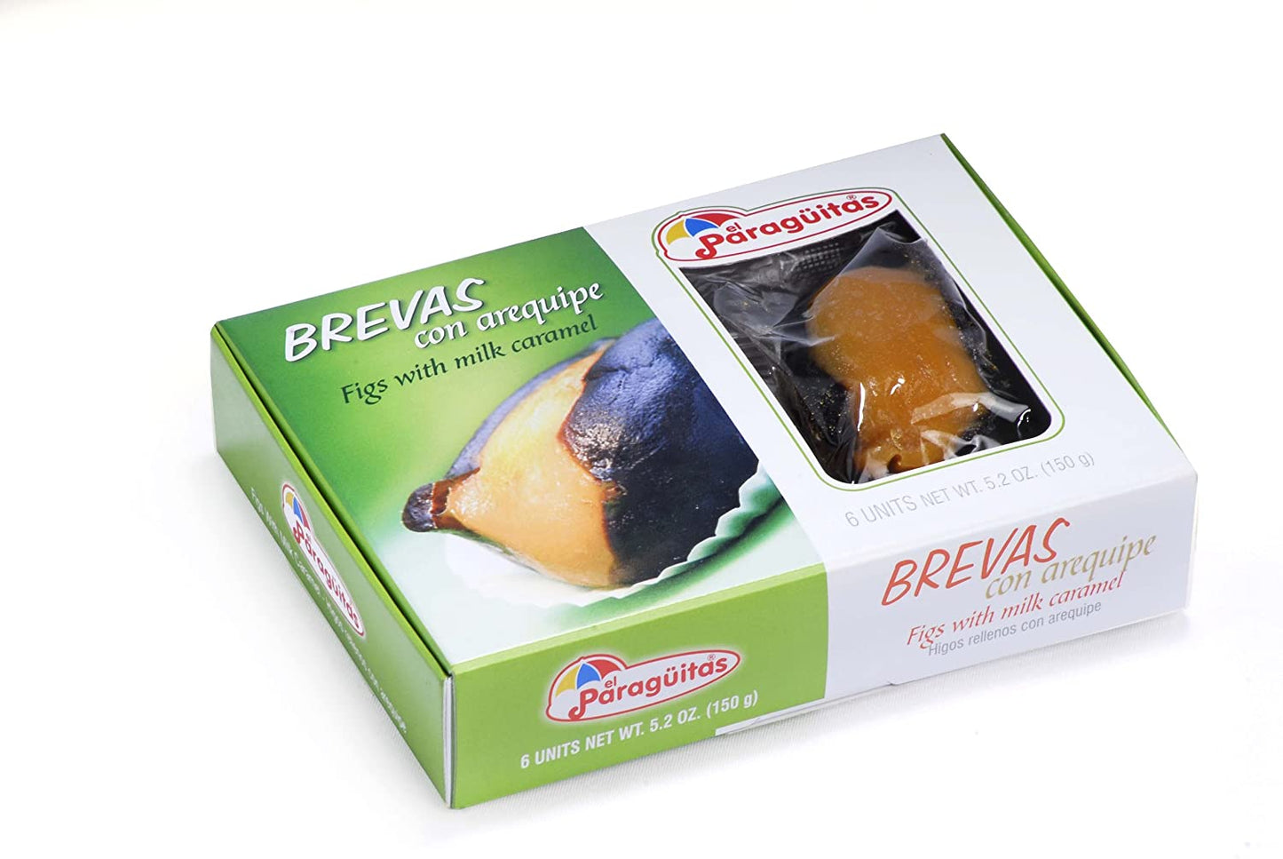 El Paraguitas Brevas Figs with Milk Caramel 6Unit 120g
