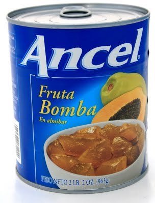 Ancel Fruta Bomba Papaya chunks in Syrup 963gr