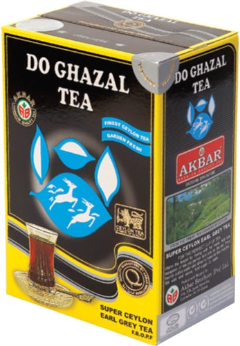 Do Ghazal Earl Grey Pure Ceylon Loose Leaf Tea 454gr