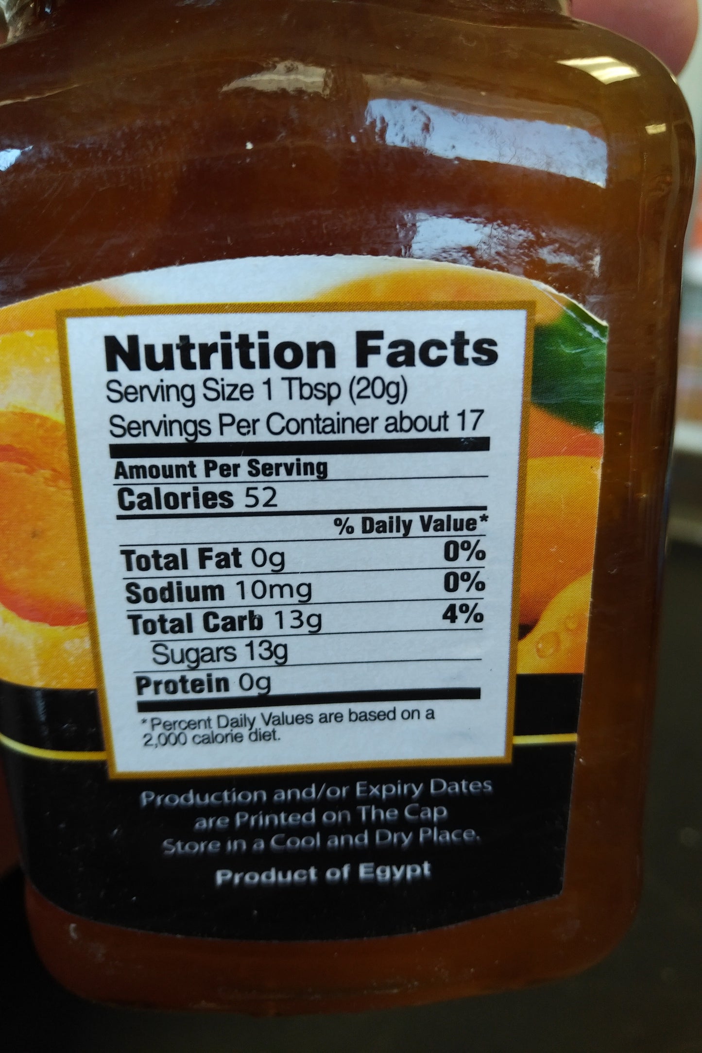 Indo European Apricot Preserves Jam 12oz