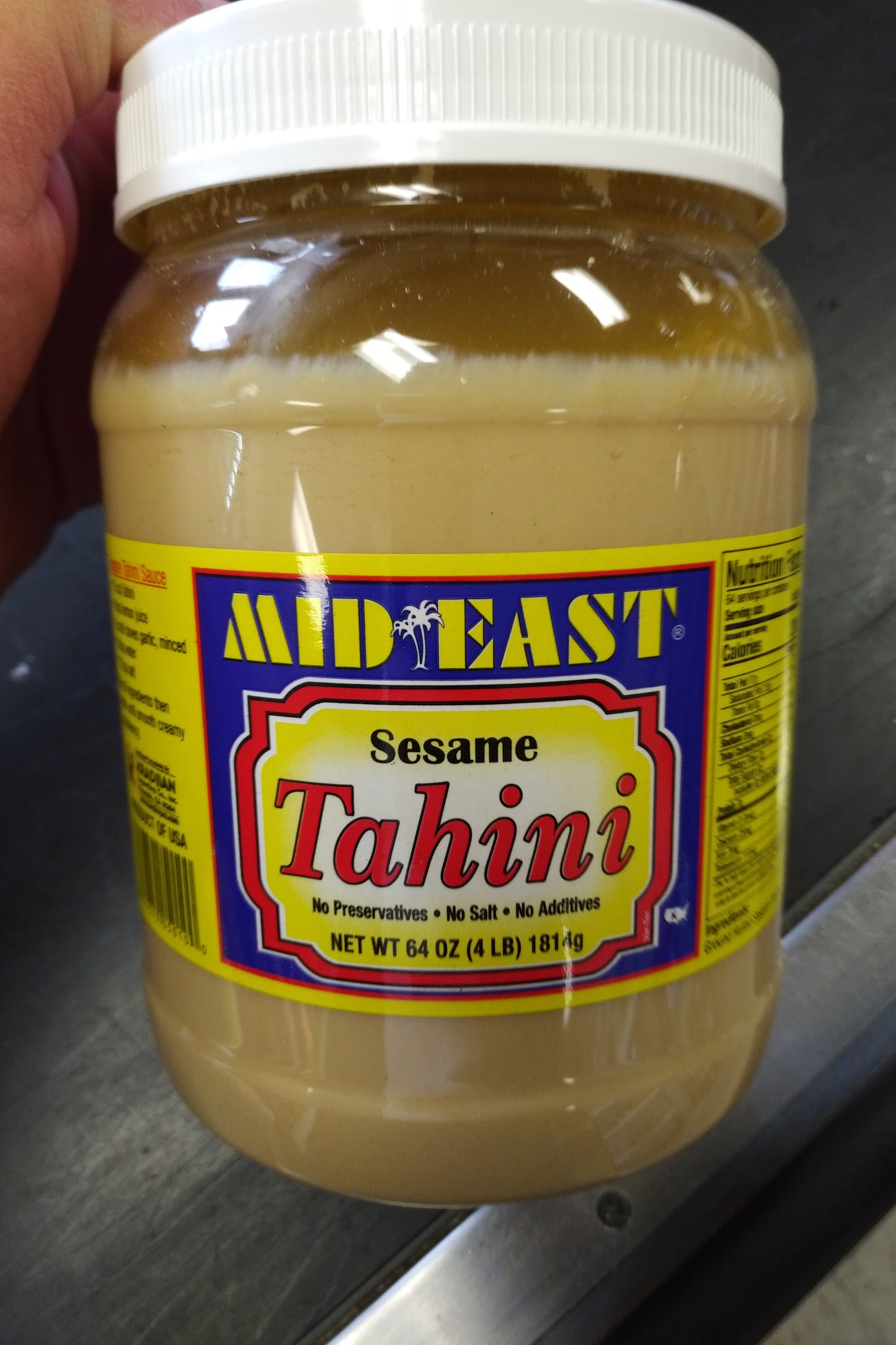 MidlEast Tahini 64oz (4LB) sesame