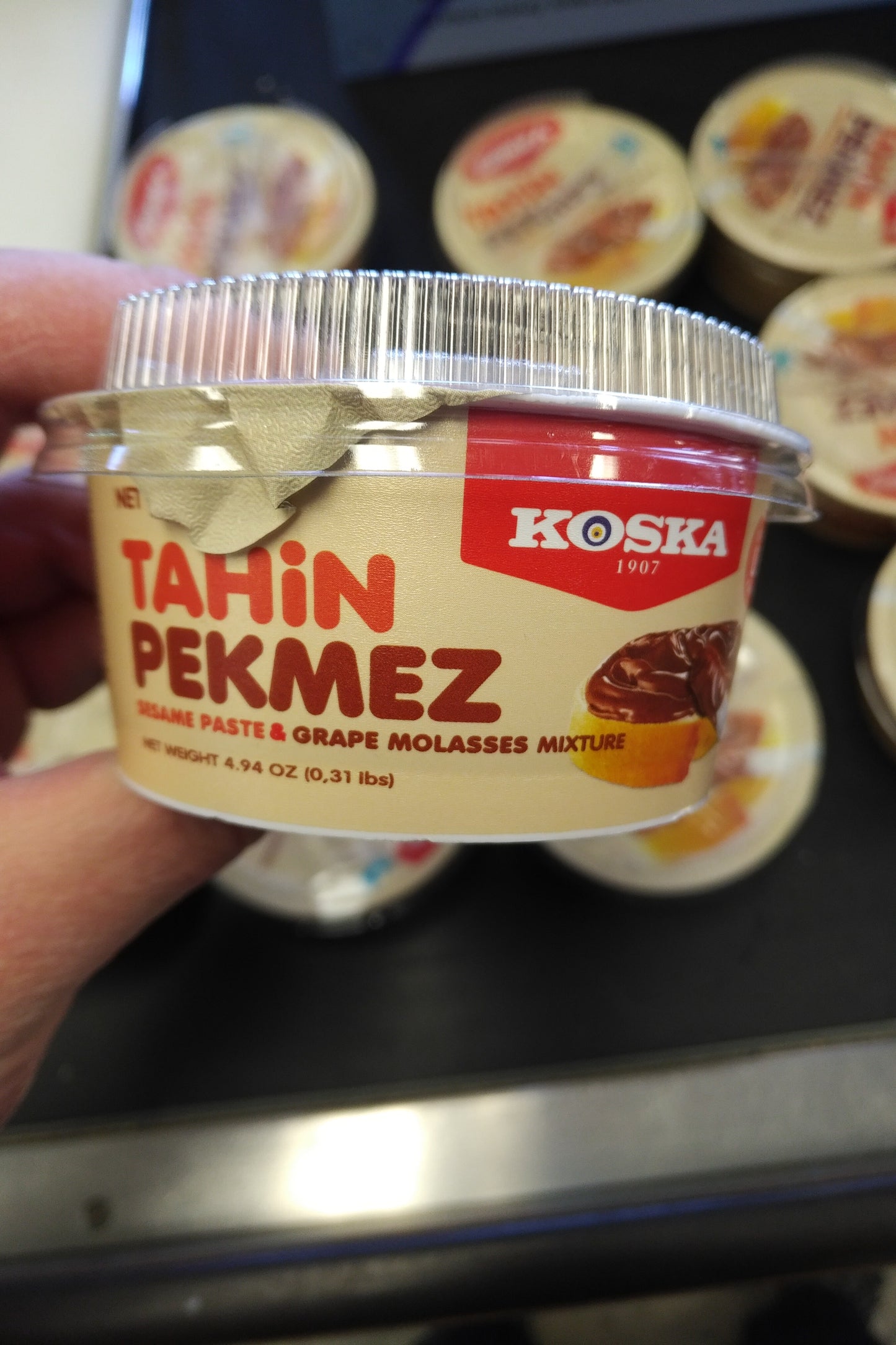 Koska Tahin Pekmez Sesame Paste Grape Molases 4.94oz