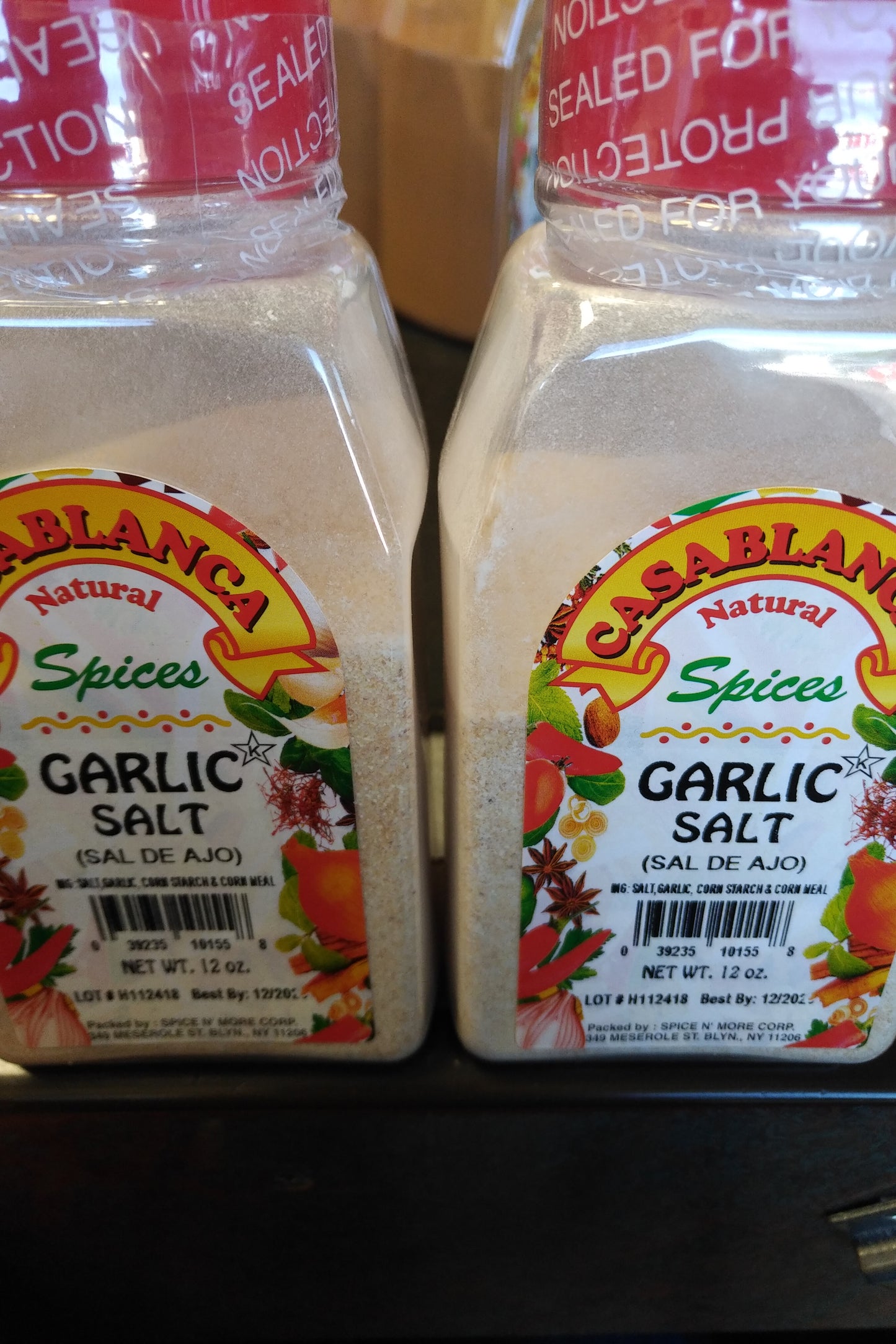 Casa Blanca Garlic Salt (sal de Ajo) 12oz