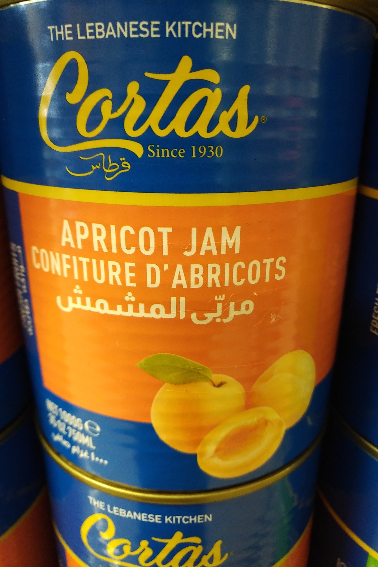 Cortas Apricot Jam 35oz