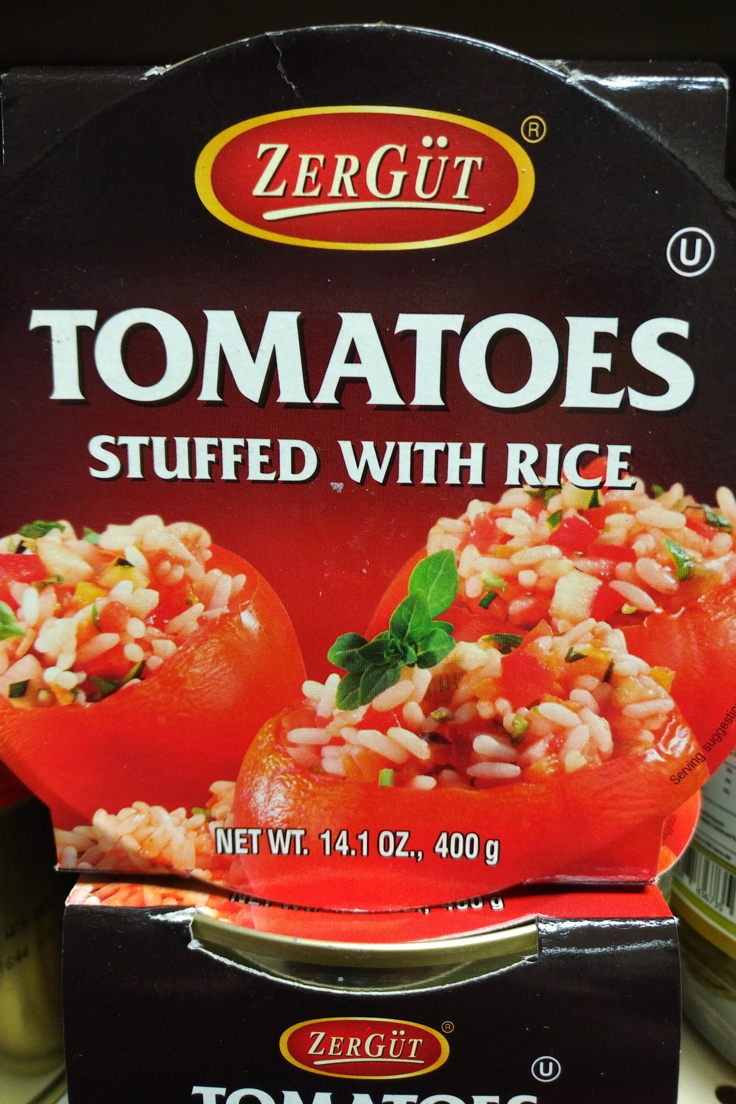Zergut Tomatoes Stuffed With Rice 14.1oz