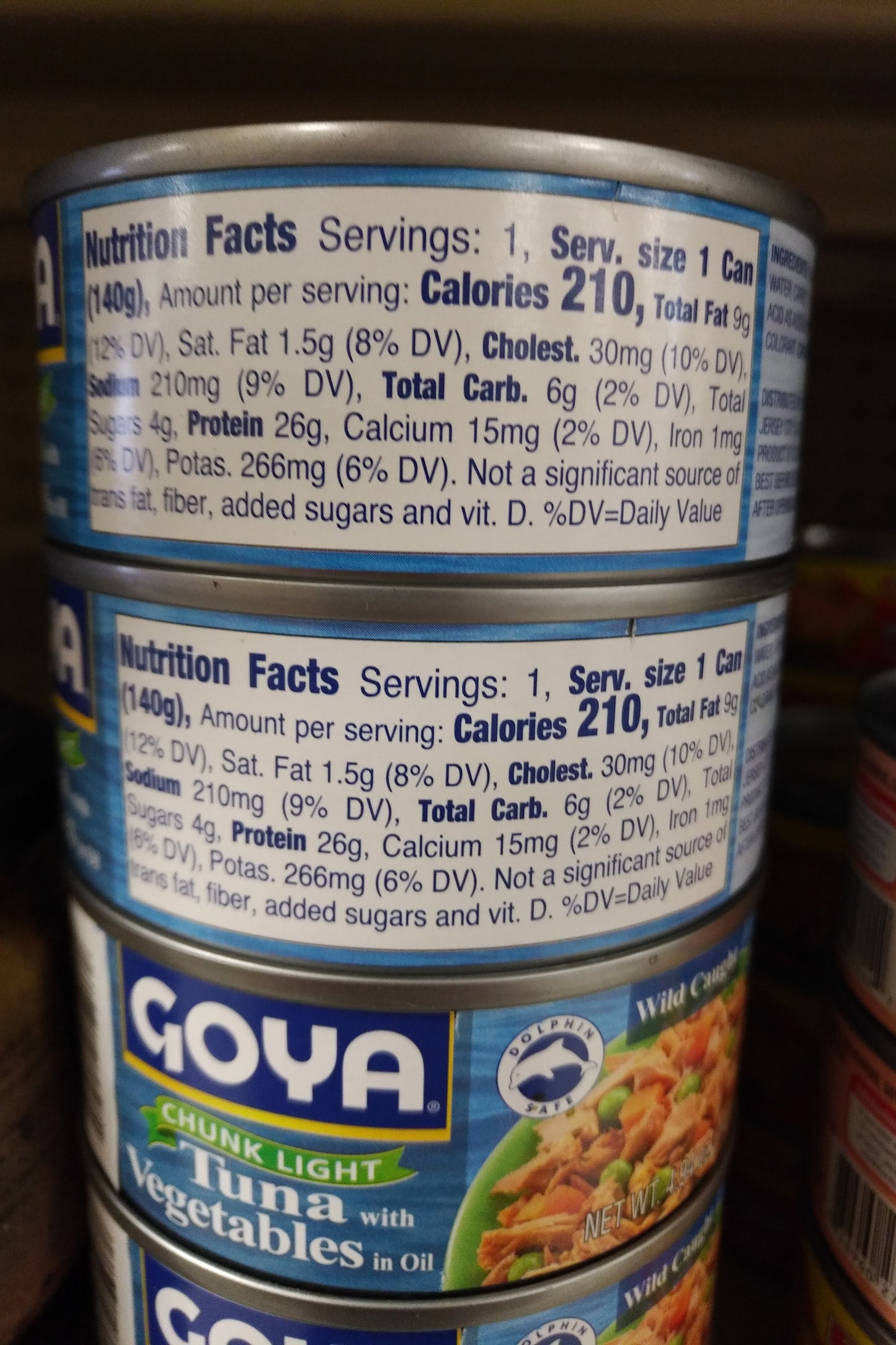 Goya Tuna With Vegetables in Oil 4.94oz