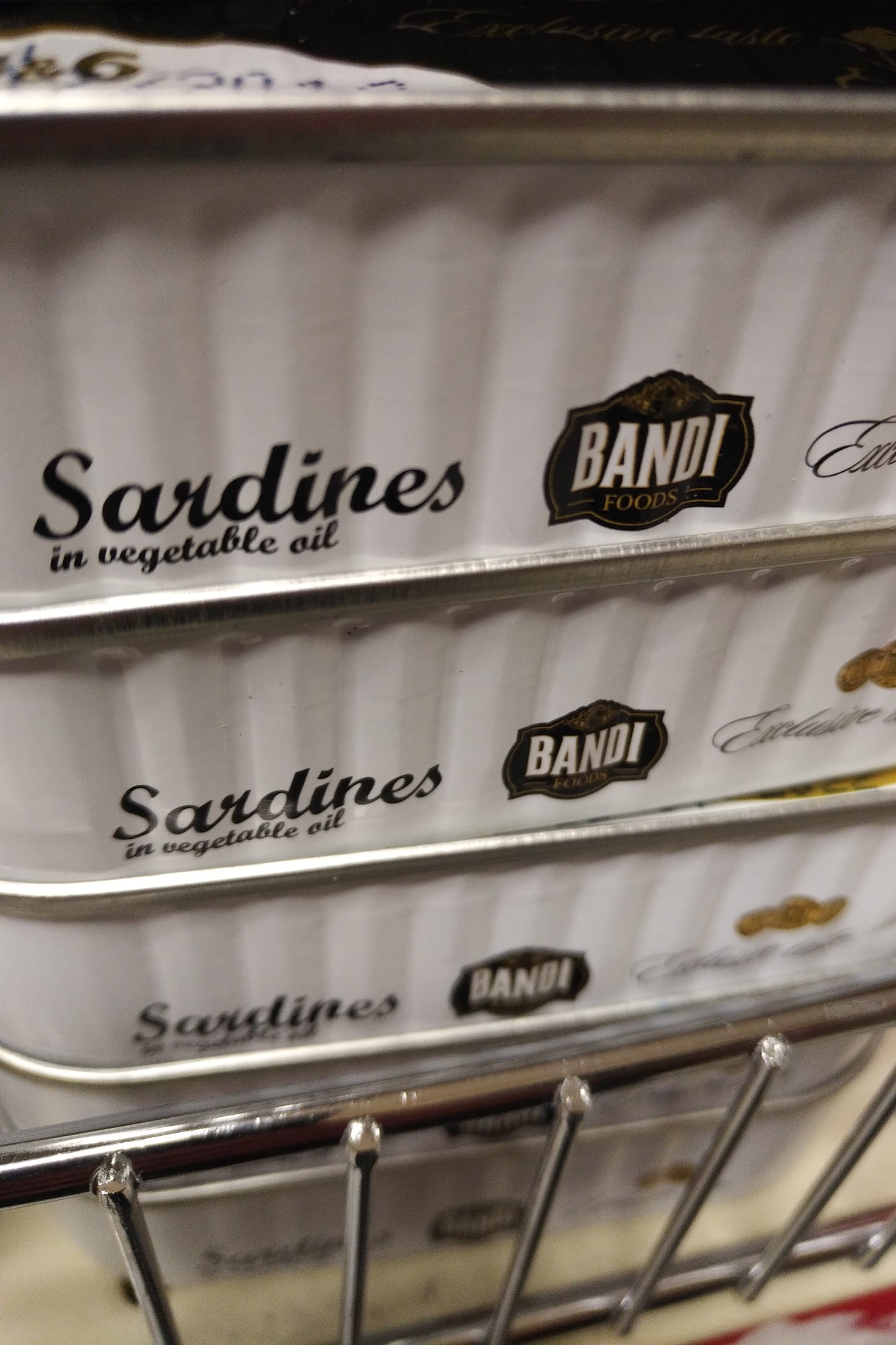 Bandi Sardines in Vegetable Oil (Easy Opener) 125g