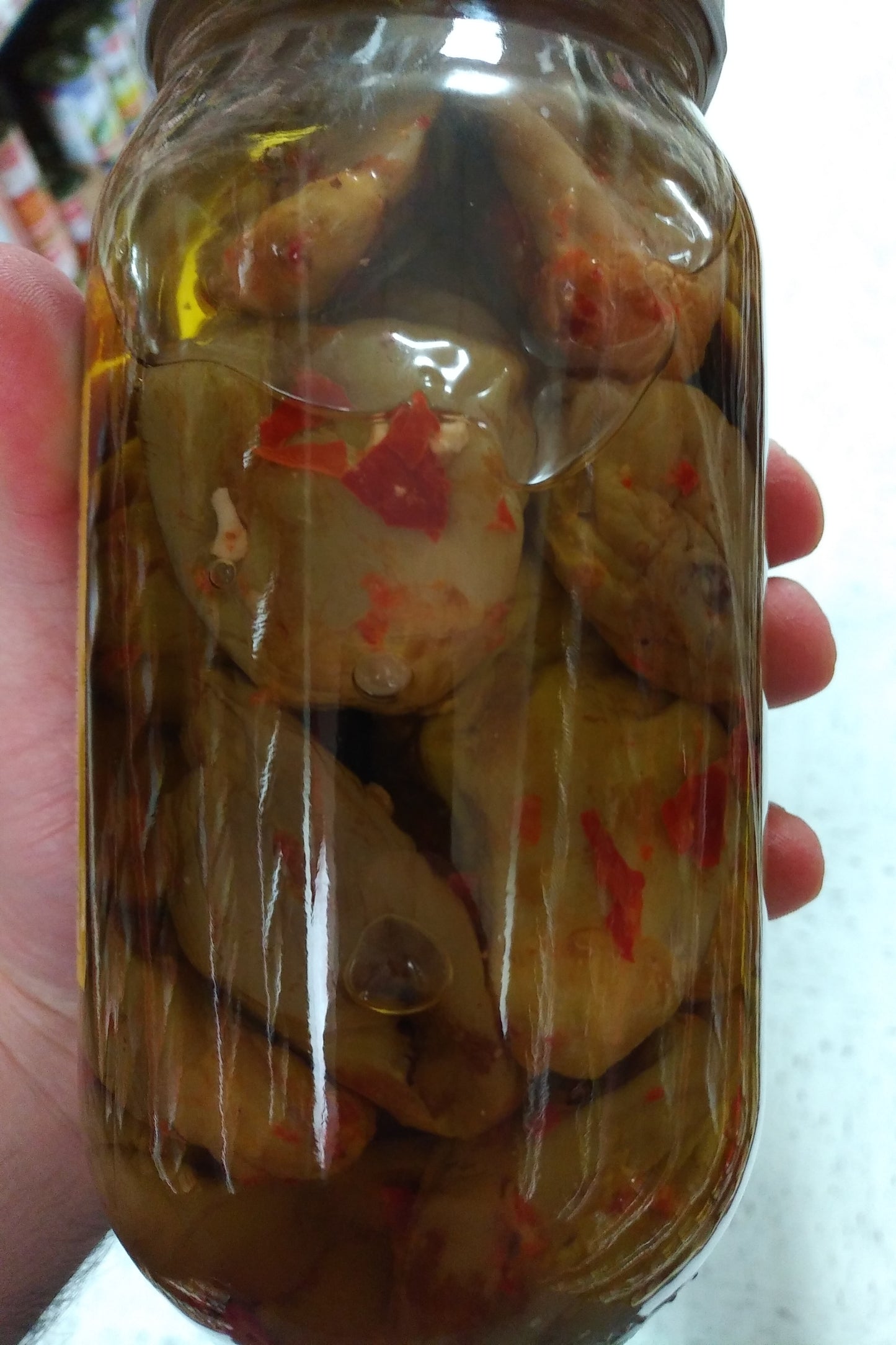 Midleast Eggplant Makdous Stuffed Eggplant in Oil 35oz