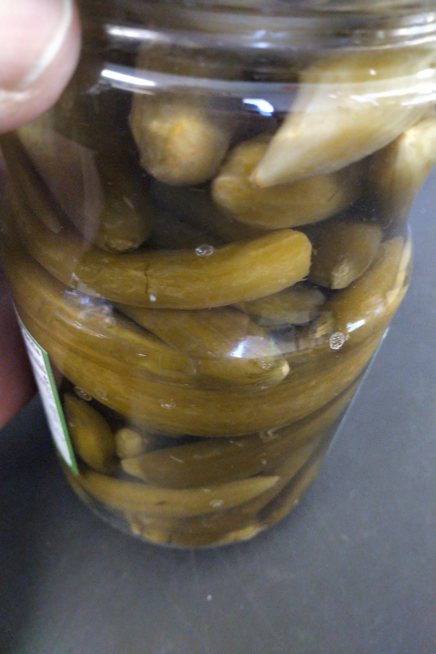 Tukas Baby Pickled Cucumbers Cornichons Marines 24oz