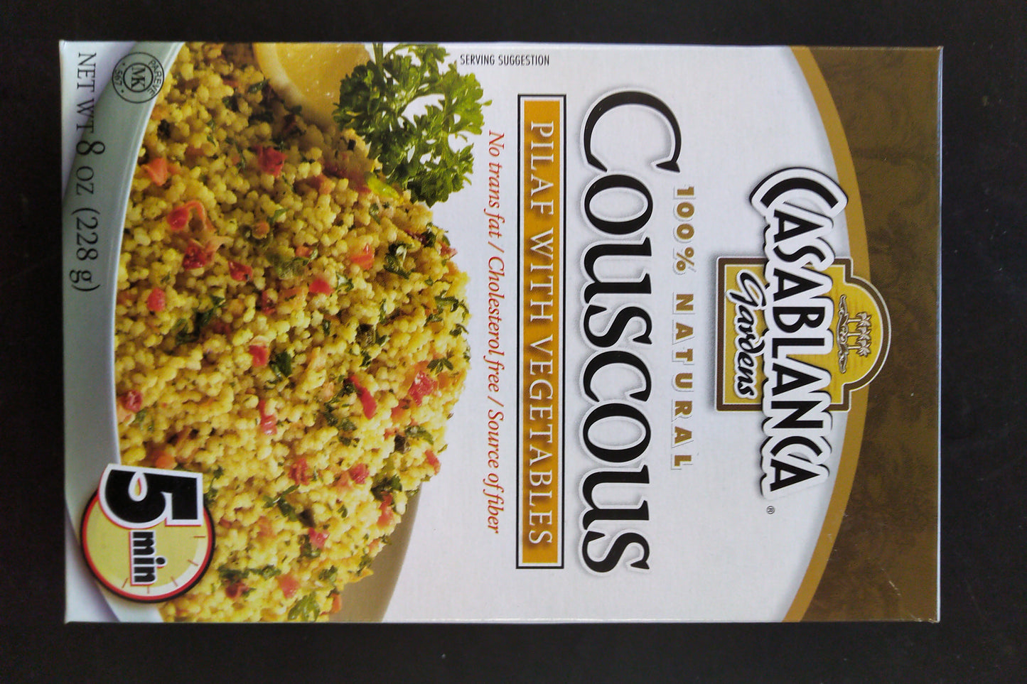 CasaBlanca 100% Natural Couscous Pilaf With Vegetables 8oz