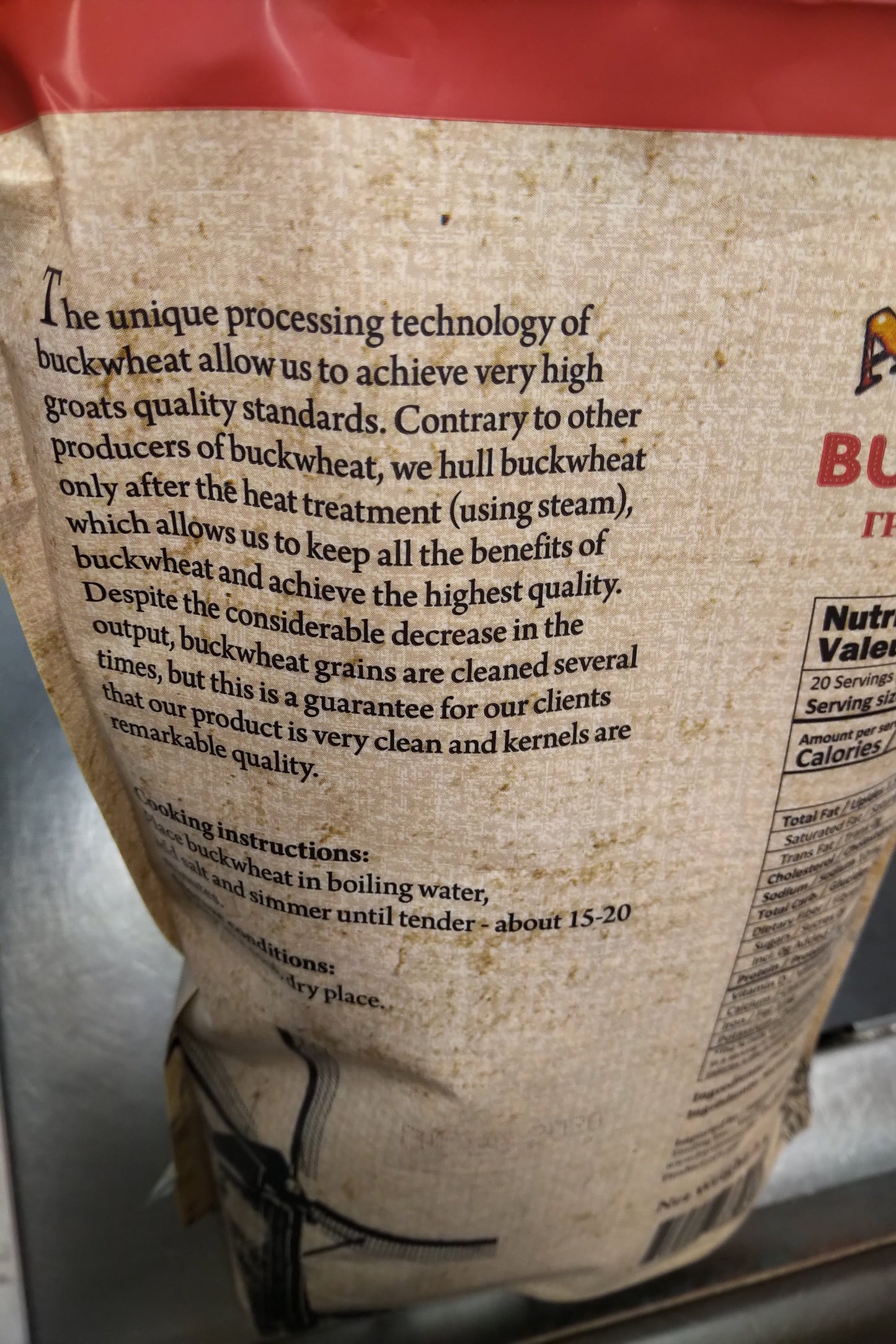 AmbeRye BuckWheat All Natural 2Lb