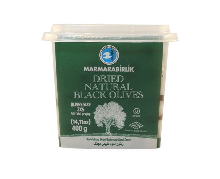 Marmarabirlik Dried Natural Black Olives 400gr