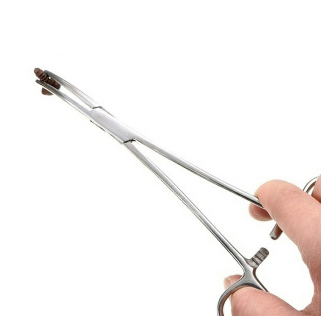 New locking design Hemostatic Forceps Tweezers, 5.5" Straight Stainless Steel