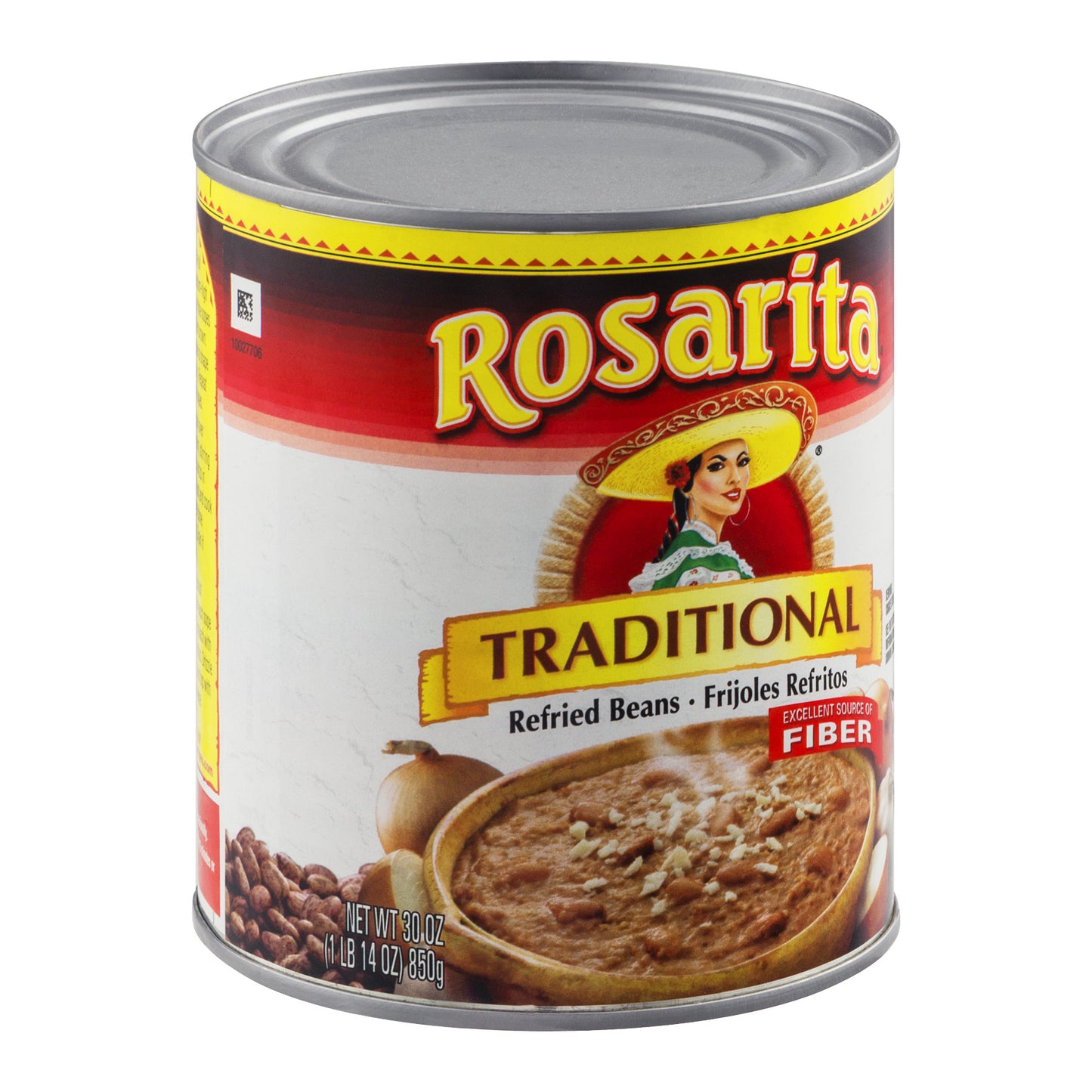 Rosarita Traditional Refried Beans, 30 oz
