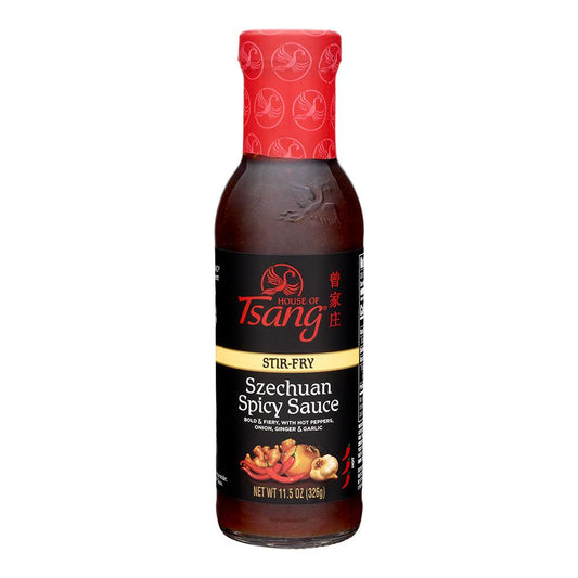 House of Tsang Szechuan Spicy Stir-Fry Sauce, 11.5 Ounce