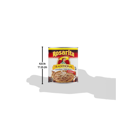 Rosarita Traditional Refried Beans, 30 oz