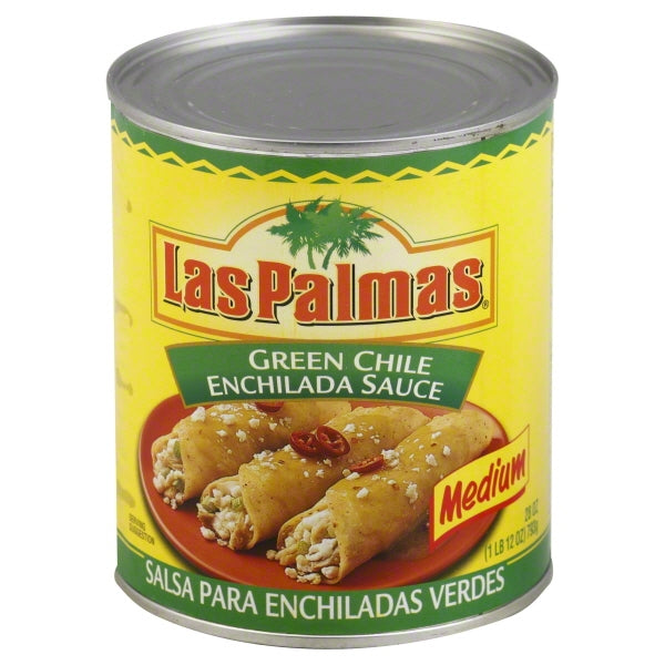Las Palmas Medium Green Chile Enchilada Sauce, 28 oz