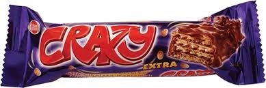 Solen EXTRA Crazy Milk chocolate coated wafer 30gr