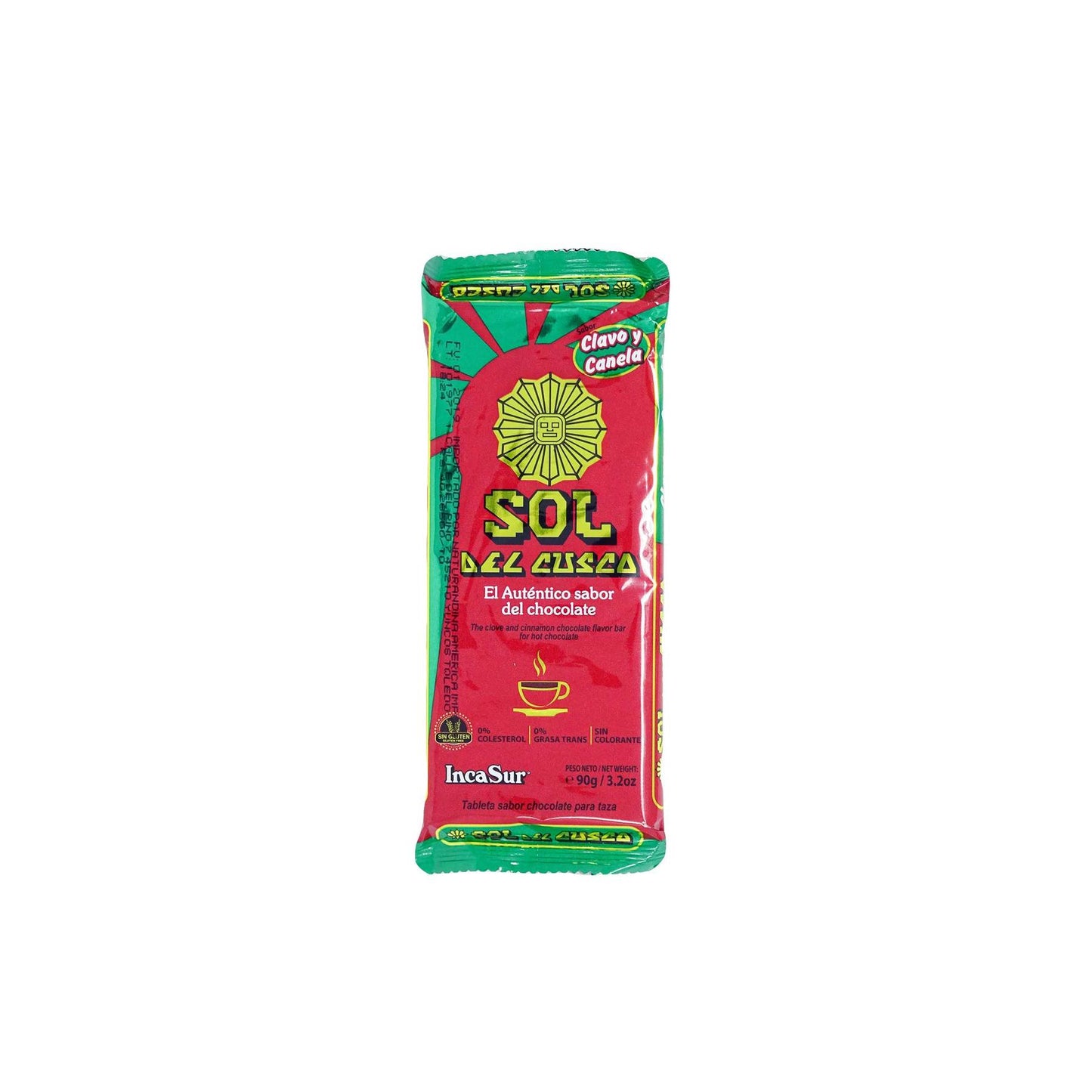 Sol del Cusco Chocolate Clavo y Canela 3.2oz