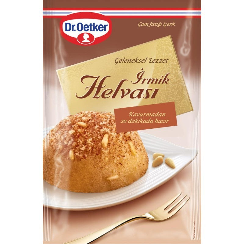 Dr Oetker semolina Dessert Irmik Helvasi Helva 400gr