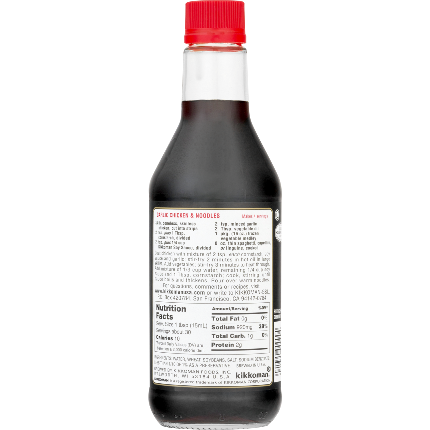 Kikkoman Soy Sauce, 15.0 FL OZ