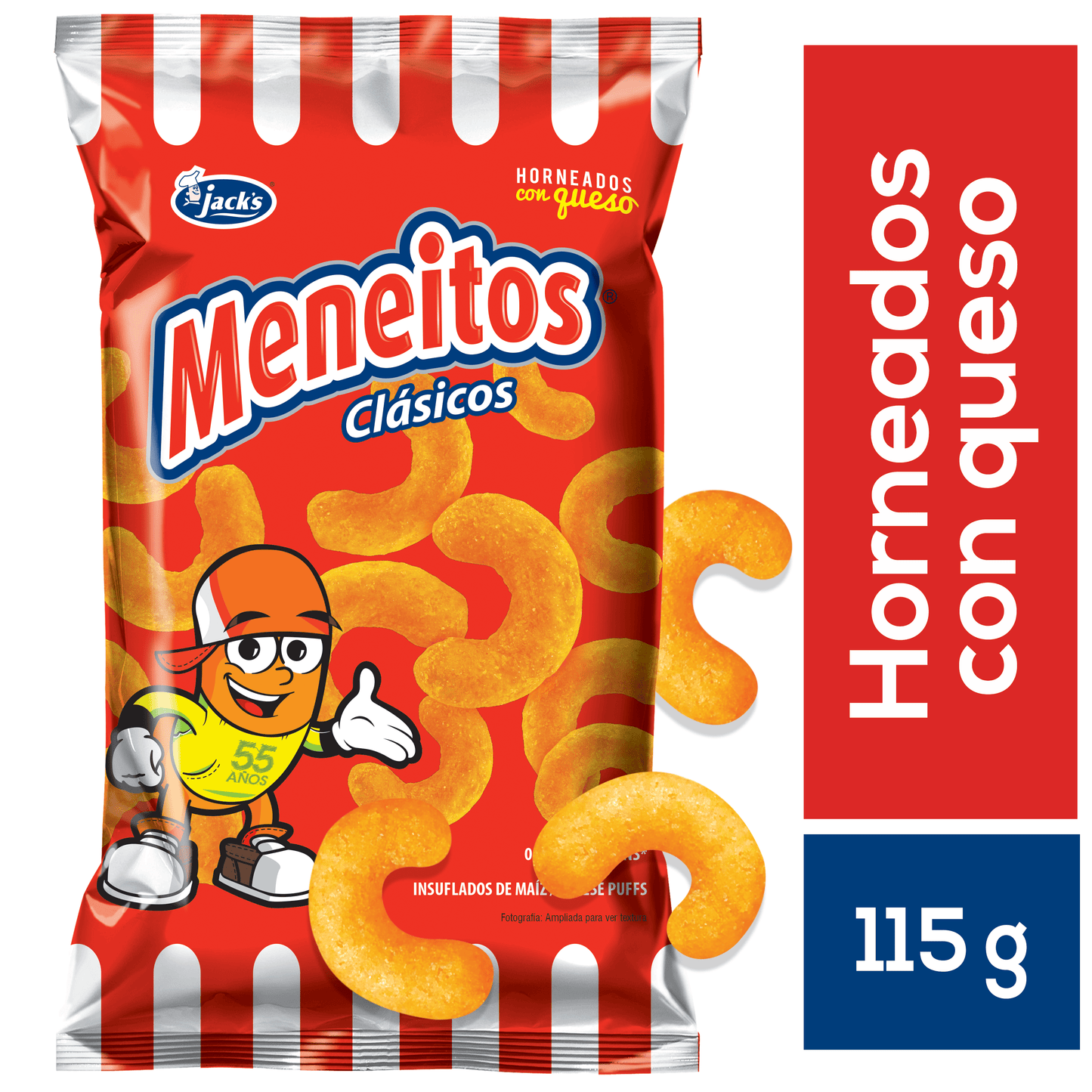 Jack’s Meneitos Clásicos Queso 115gr