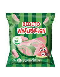 Bebeto Watermelon Crazy Halal Marshmallow 275 gr