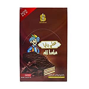 Ali Baba Dark Chocolate Wafers 24 pcs 600gr