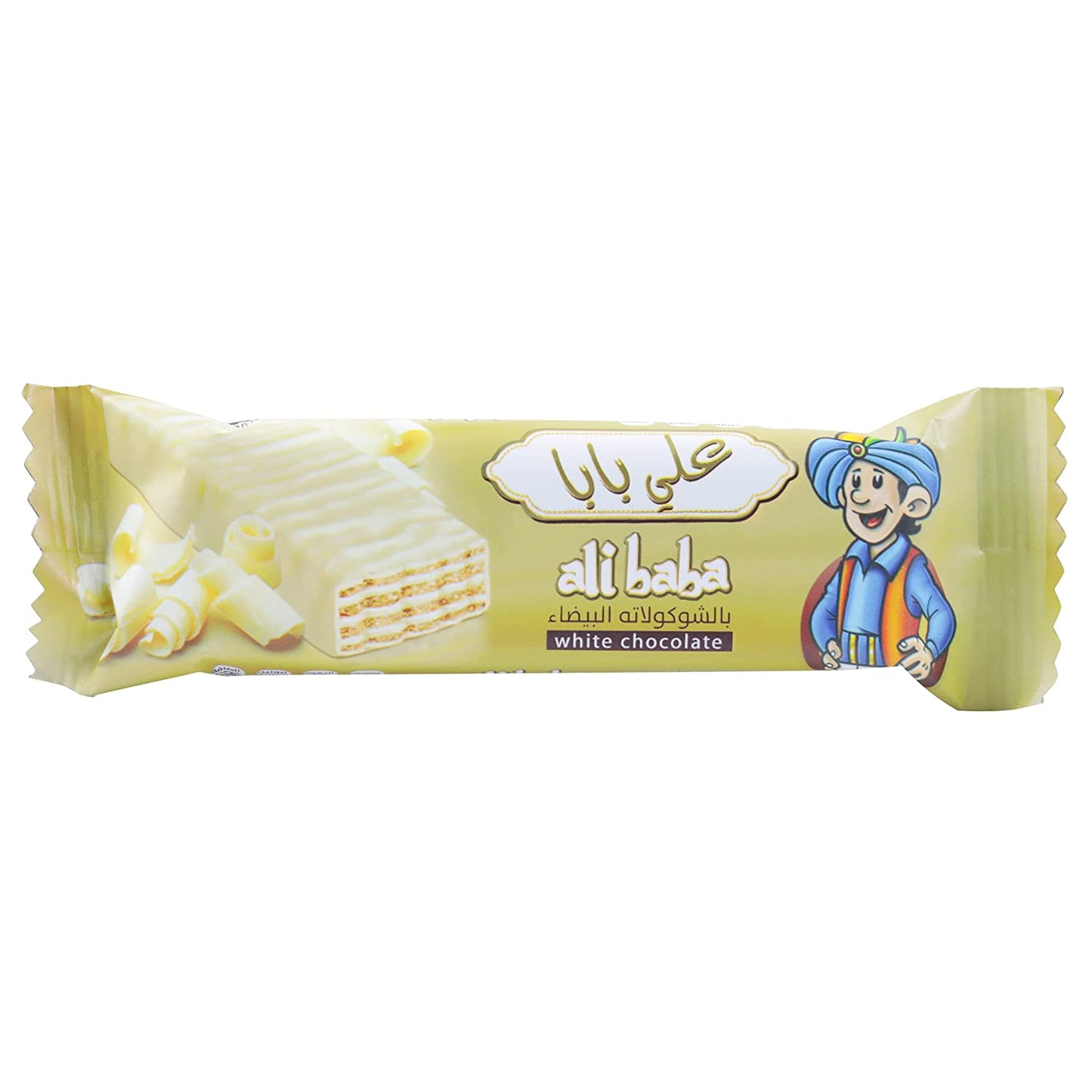 Ali baba White Chocolate Wafers 24 pcs 600gr