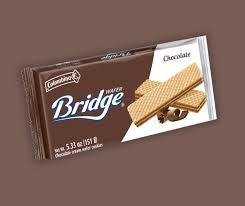 Colombina Bridge Wafer Chocolate 151gr